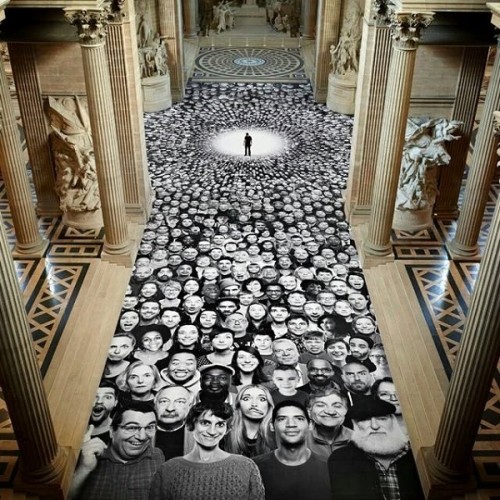 JR Inside Out Project The Pantheon, Paris