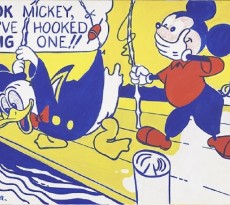 Lichtenstein "Mickey"