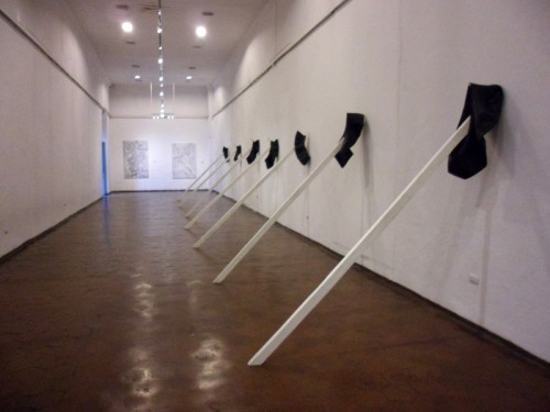 Larissa Marangoni_Serie “Rodeo”, escultura, 1995