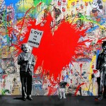 Mr. Brainwash "Juxtapose"