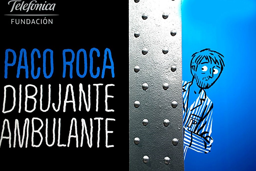 PAC  “Paco Roca. Dibujante ambulante” en Espacio Fundación Telefónica