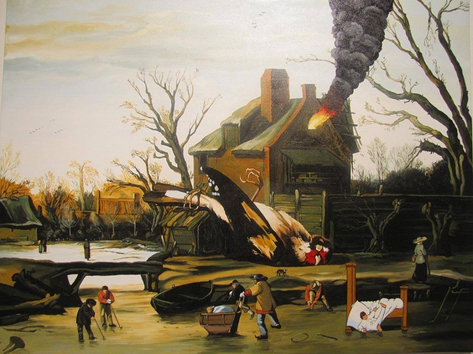 Little Nemo in Secoland, Óscar Seco. Ganador del Premio Internacional de Pintura Focus - Abengoa 2014
