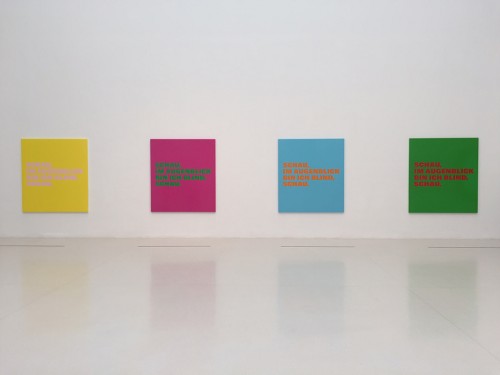 Rémy Zaugg - Museo Reina Sofia Madrid