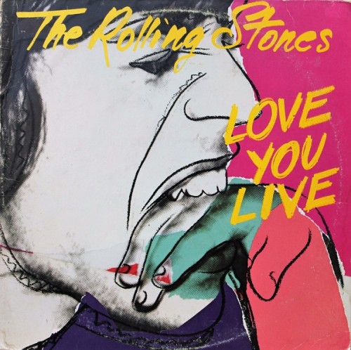Andy Warhol_Portada del disco Love You Live The Rolling Stones_Rolling Stones Records_1977