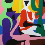 TODD JAMES Two more pirates, 2014. Acrylic on canvas