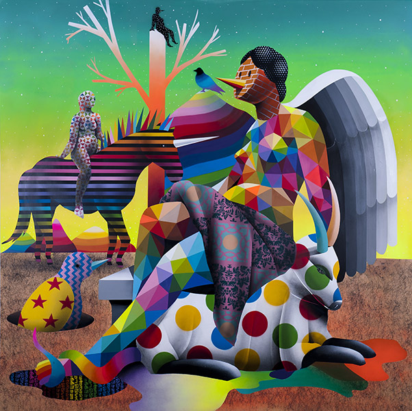 Okuda San Miguel - Lost Olympus