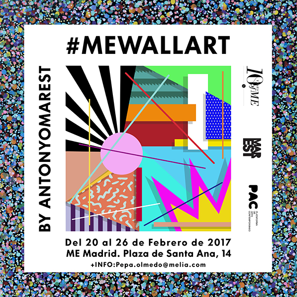 MEWALLART by Antonyo Marest - ME Madrid