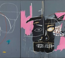Beast (1983), obra de Jean-Michel Basquiat en la exposición ¡Mírame!: Retratos y otras ficciones en la Colección “la Caixa”de Arte Contemporáneo