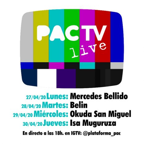 Nuevos artistas PAC TV LIVE