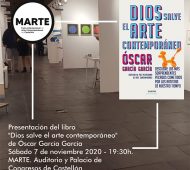 presentacion libro Oscar Garcia Dios Salve EL Arte Contemporaneo 2020 PAC - MARTE
