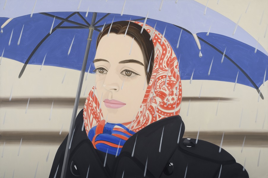 Alex Katz, Blue Umbrella #2, 1972.