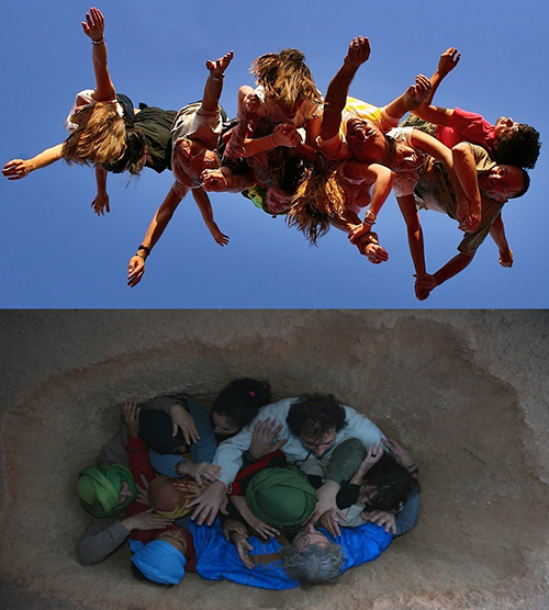 Isidro López-Aparicio.. Invertidos. Aprendiendo a relacionarse (Finlandia, España… 2002-2020) y Aislamiento colectivo ( Sahara 2007)