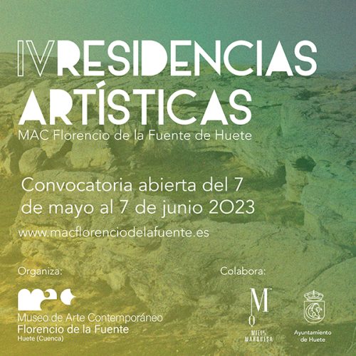 RESIDENCIAS ARTÍSTICAS Florencio de la Fuente 2023