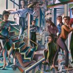 Pintura Liberada en Thyssen Málaga - Obra de Guillermo PÉREZ VILLALTA