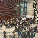 Colas para visitar el Museo Reina Sofía durante el 29 de diciembre, el día con más afluencia de 2025